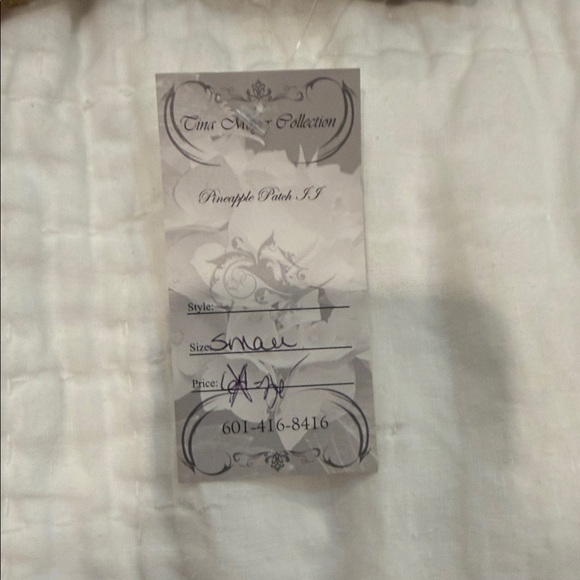 A'Reve Taupe Lace Tunic Dress with Crochet Yoke - Picture 4 of 4